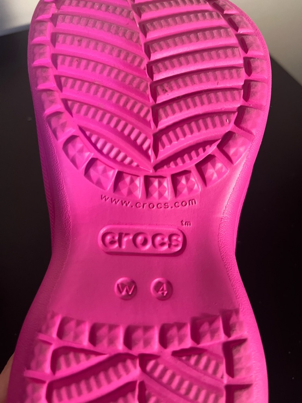 CROCS y2k Platform Sanrio Bae Hello Kitty Limited Edition Women’s Size 4 Pink - Picture 9 of 9